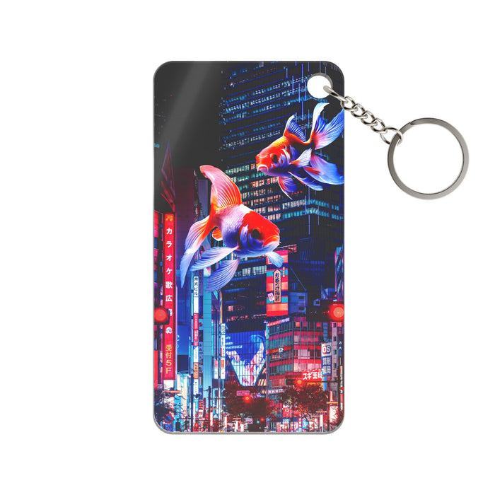 Japanese City Punk FX.2 Koi Attack Acrylic Keychain