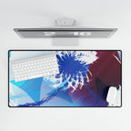 Geometry Portal Mouse Pad - Abstract Sci-Fi Desk Mat