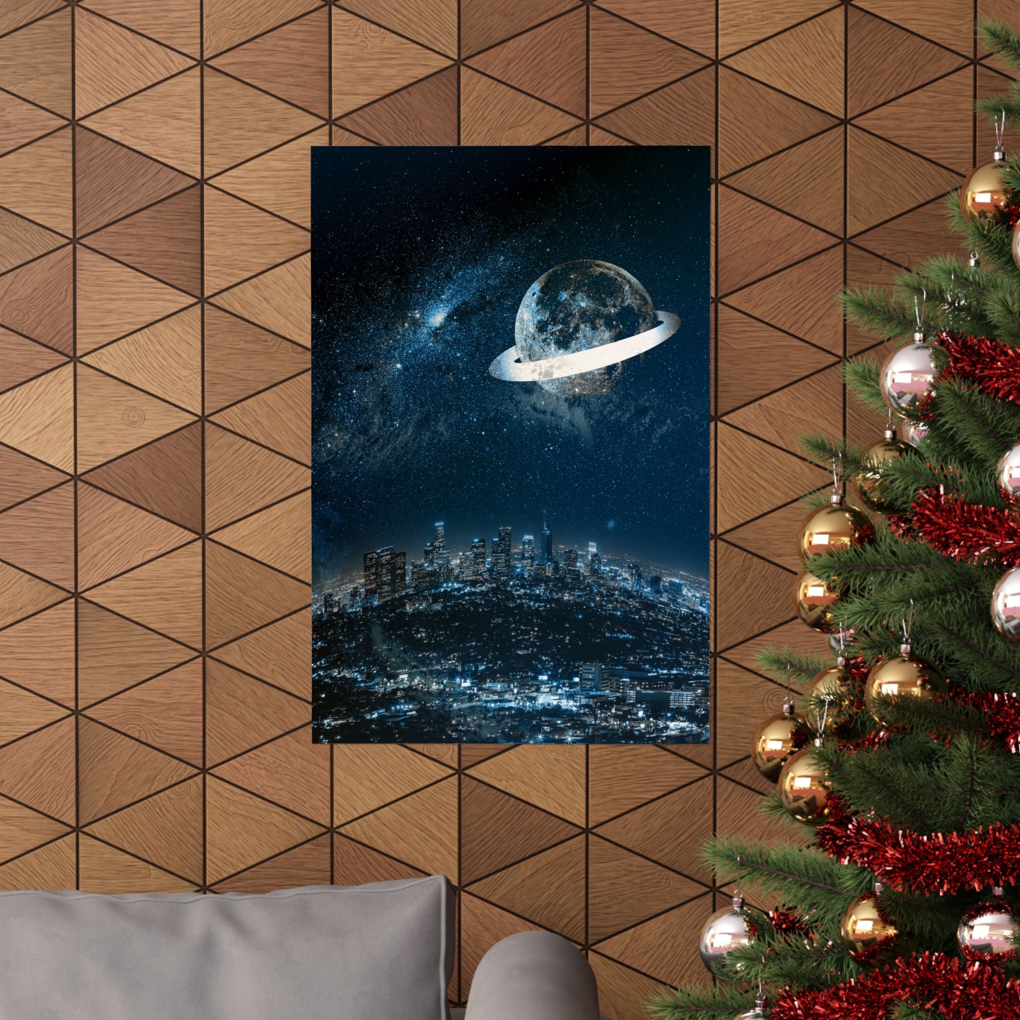 Starlight City Matte Poster Print