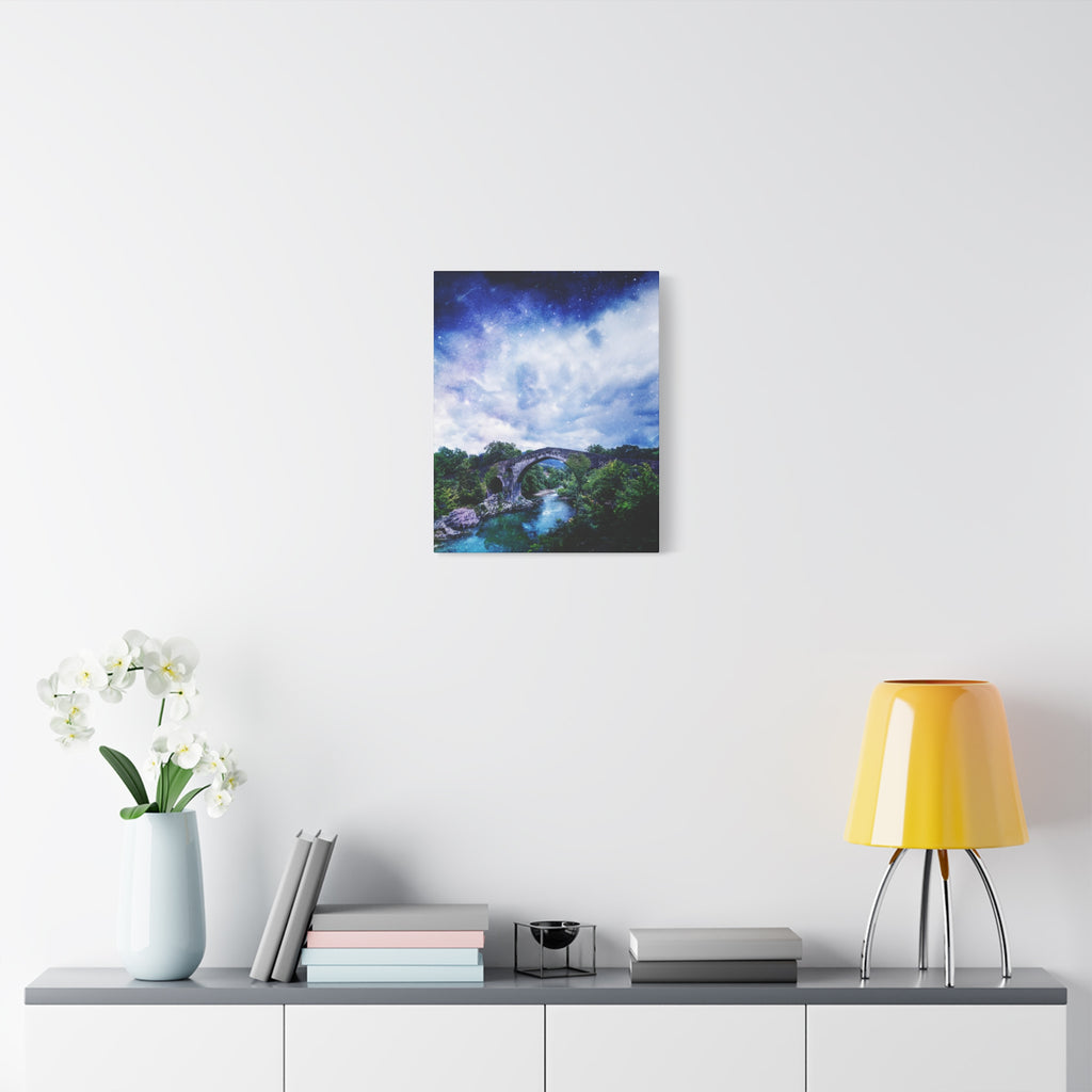 Enchanted Landscape Canvas Wall Art - Fantasy Forest Decor