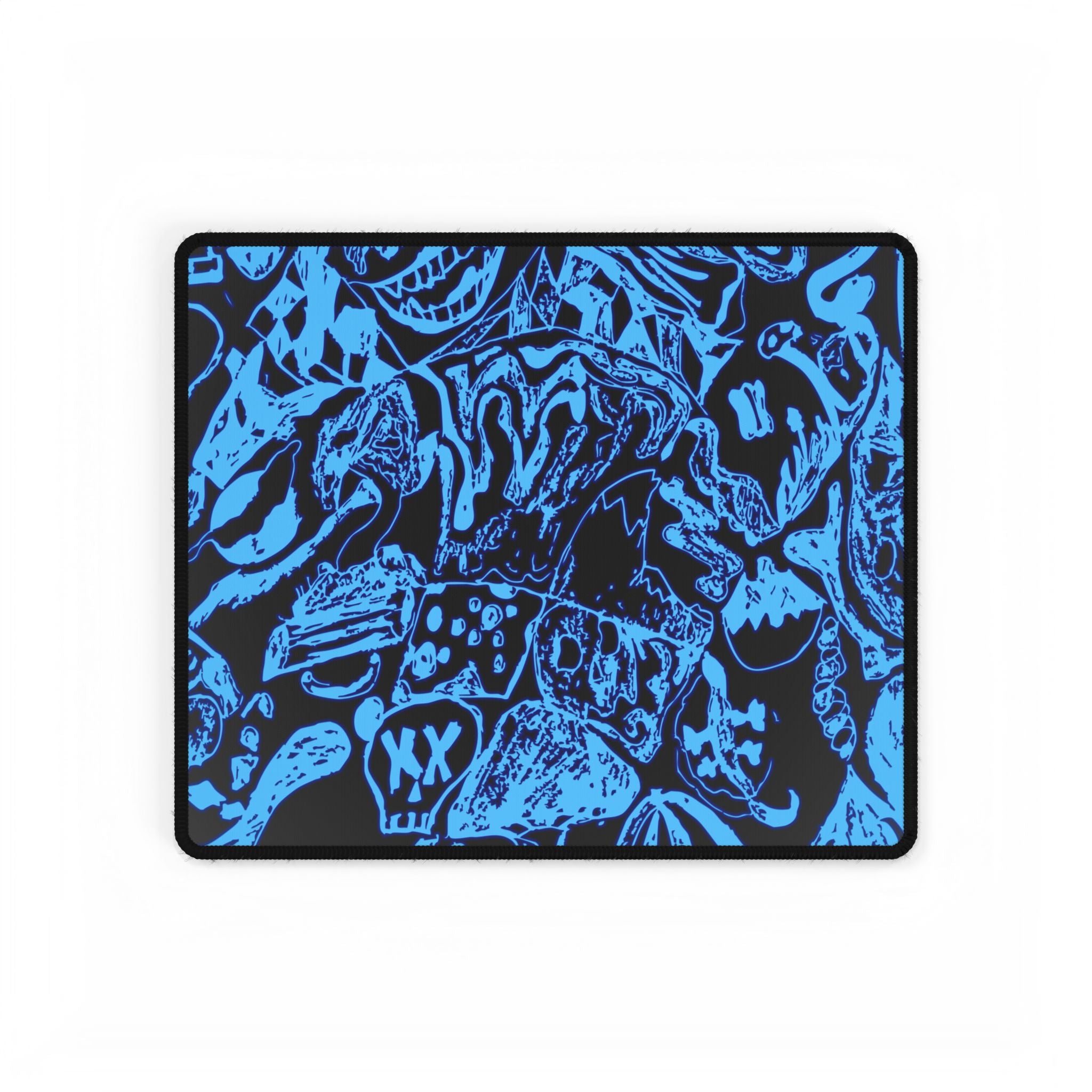 Doodles of a Lost Mind Desk Mat - Abstract Doodle Mouse Pad