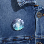 Lost Forest Magic Portal Pin - Fantasy Art Button