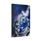 Psychedelic Astronaut Canvas Wall Art - Dreamy Space Decor