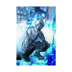 Robot Man Poster - Cyberpunk Android Art Print