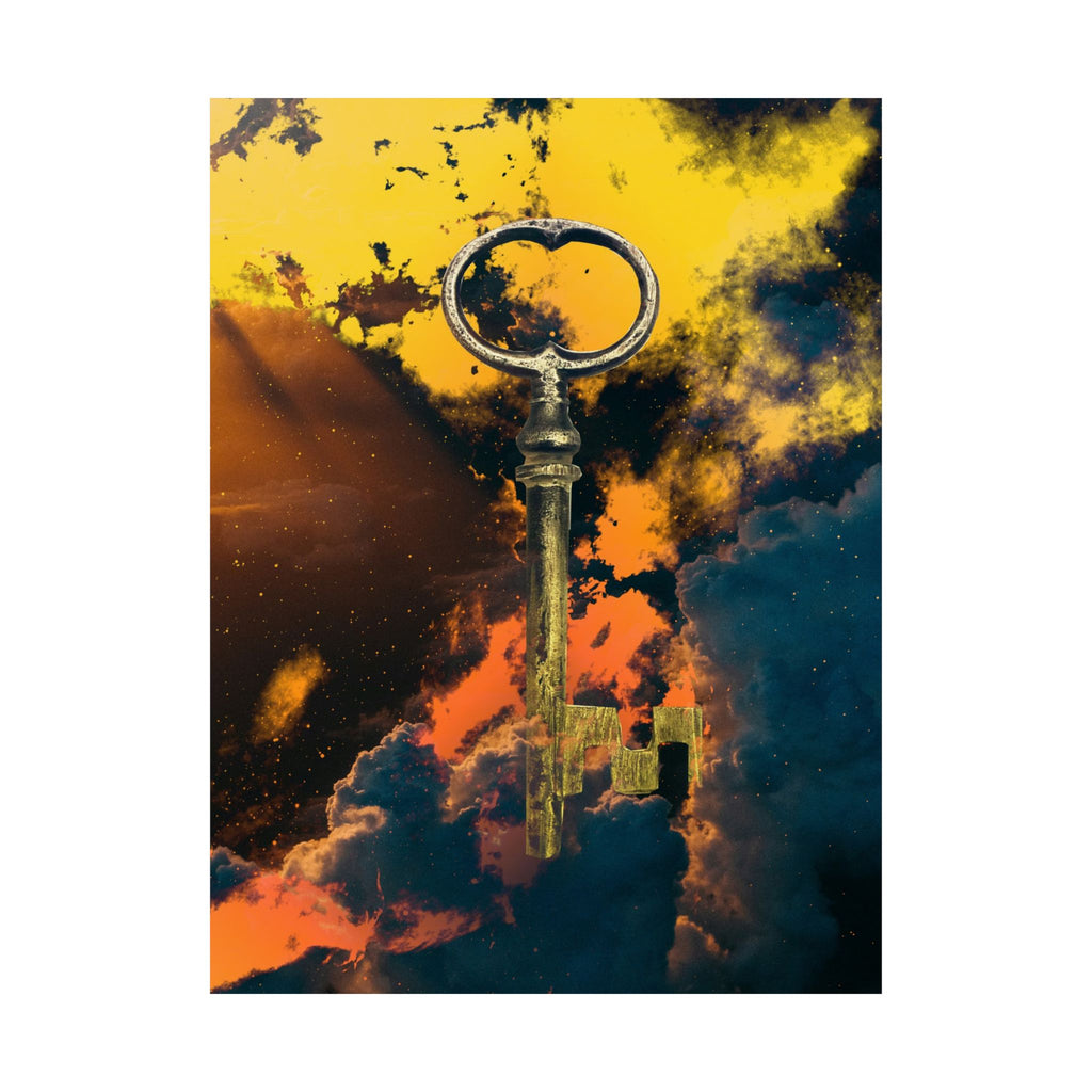 Key To The Kingdom Poster - Fantasy Mysterious Art Print