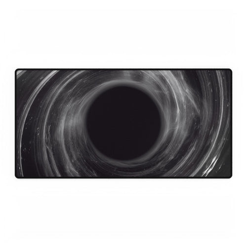Deep Space Black Hole Desk Mat - Cosmic Gaming Mouse Pad