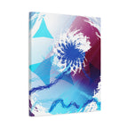 Geometry Portal Canvas Wall Art - Abstract Geometric Sci-Fi Decor