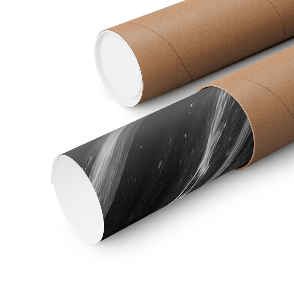 Black Hole Poster Print - Cosmic Deep Space Art