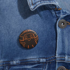 Cute Ghost Pin - Spooky Halloween Art Button
