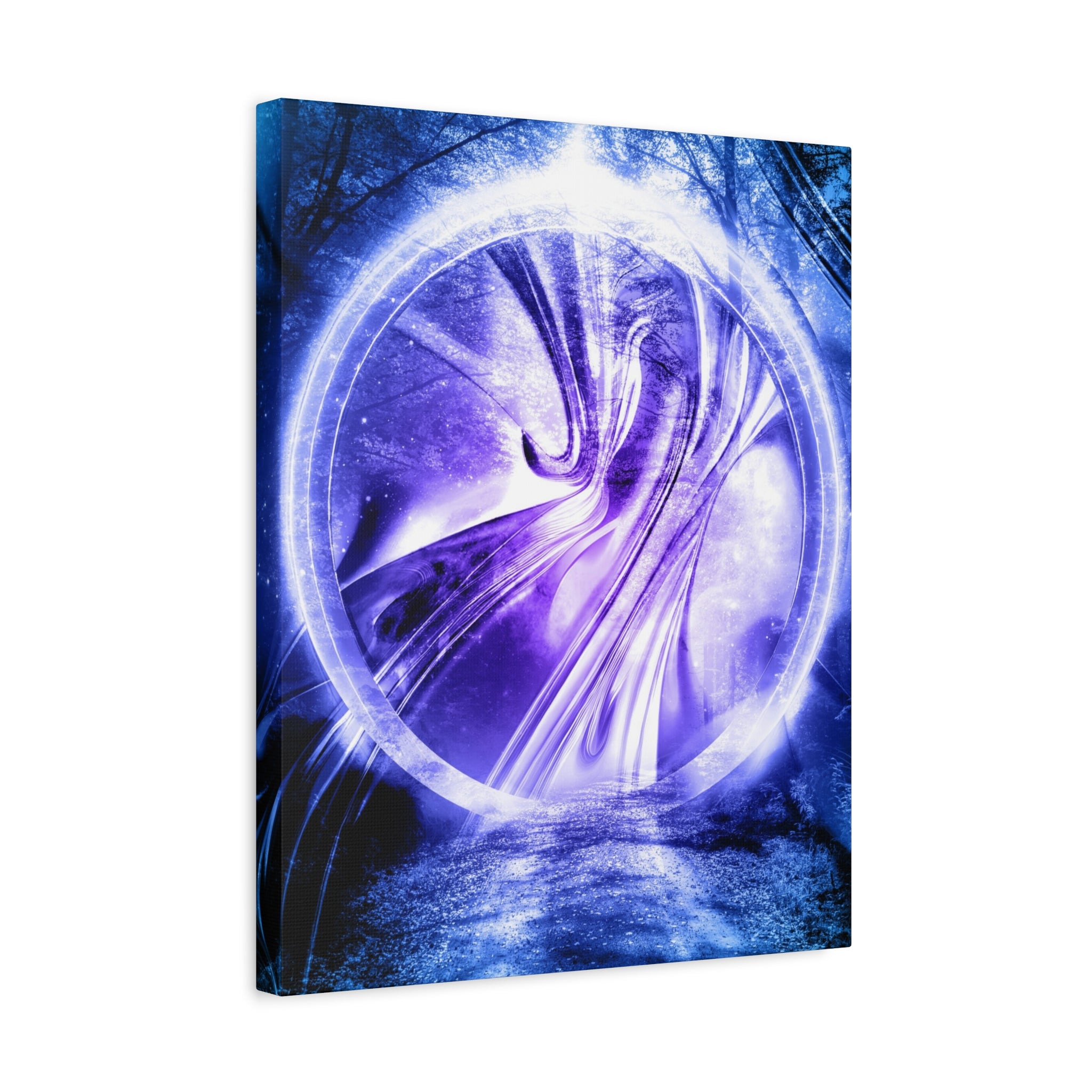 Lost Forest Magic Portal Canvas Wall Art - Special Edition Fantasy Landscape