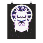Owl of Time Poster - Surreal Clock Owl Art Print
