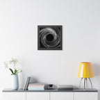 Black Hole Framed Poster - Cosmic Space Wall Art