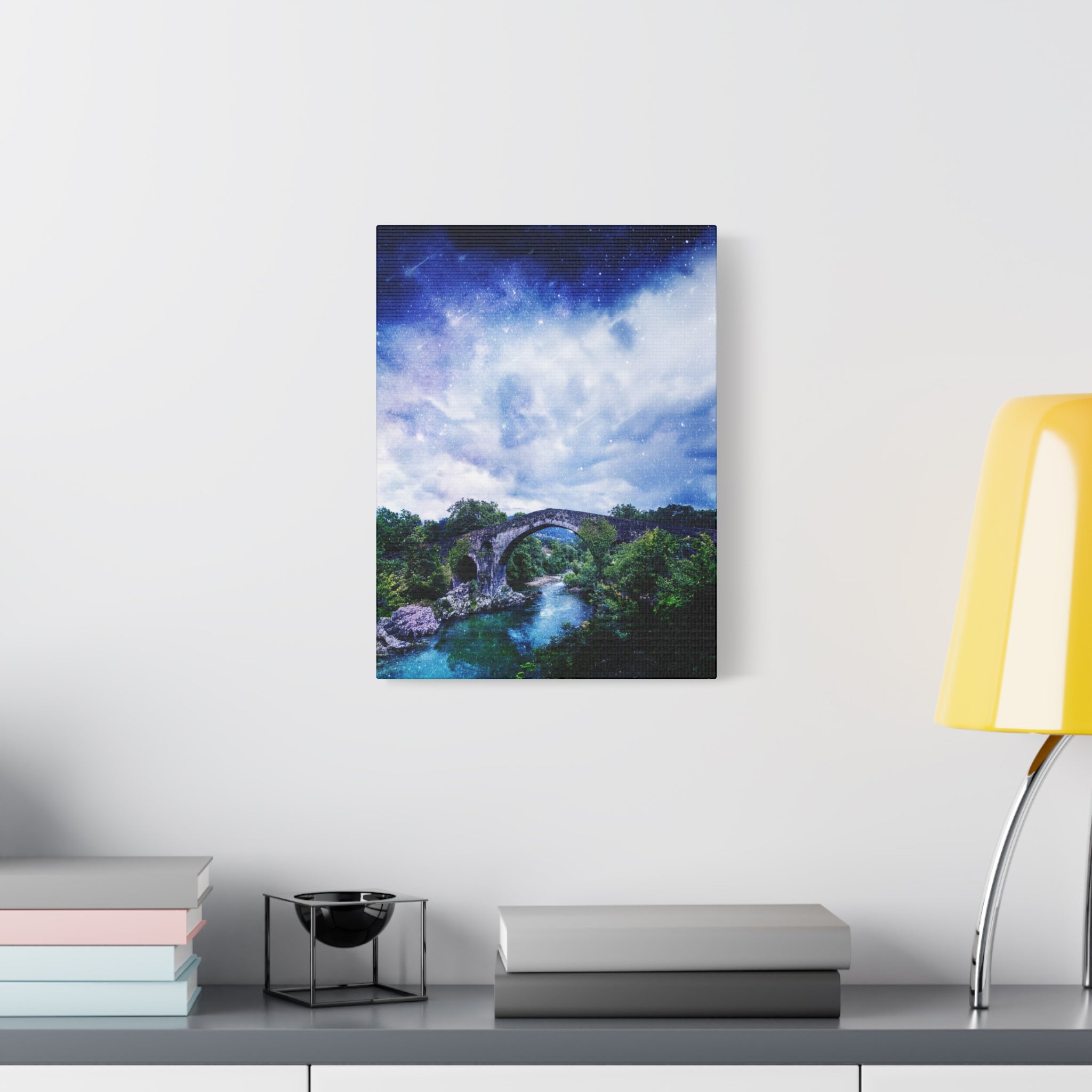 Enchanted Landscape Canvas Wall Art - Fantasy Forest Decor