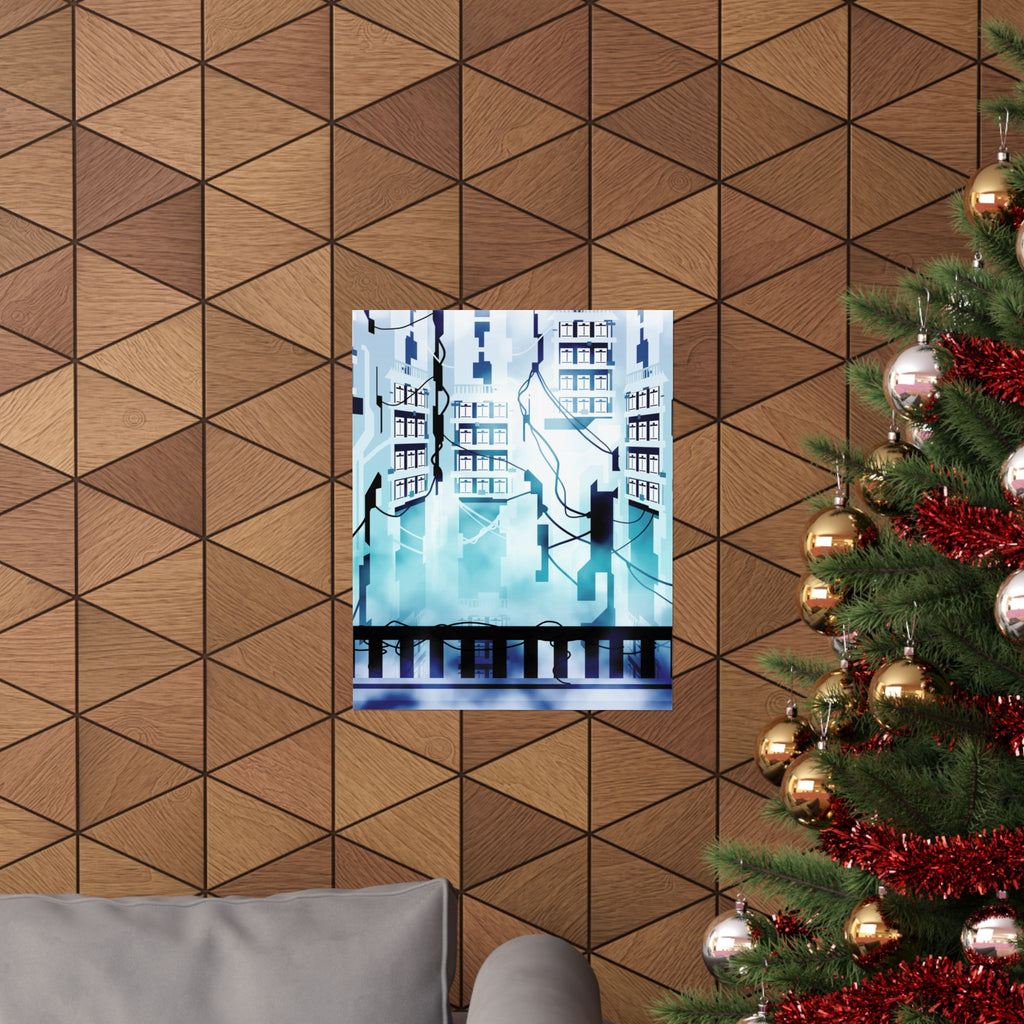 Memory Chamber Poster - Remember to Forget Cyberpunk Art Print