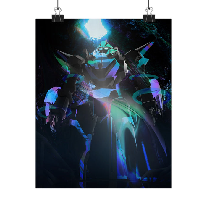 Top Secret Mech Matte Vertical Poster | Vibrant Colors & Stunning Design | Perfect for Men, Kids, and Anime Fans