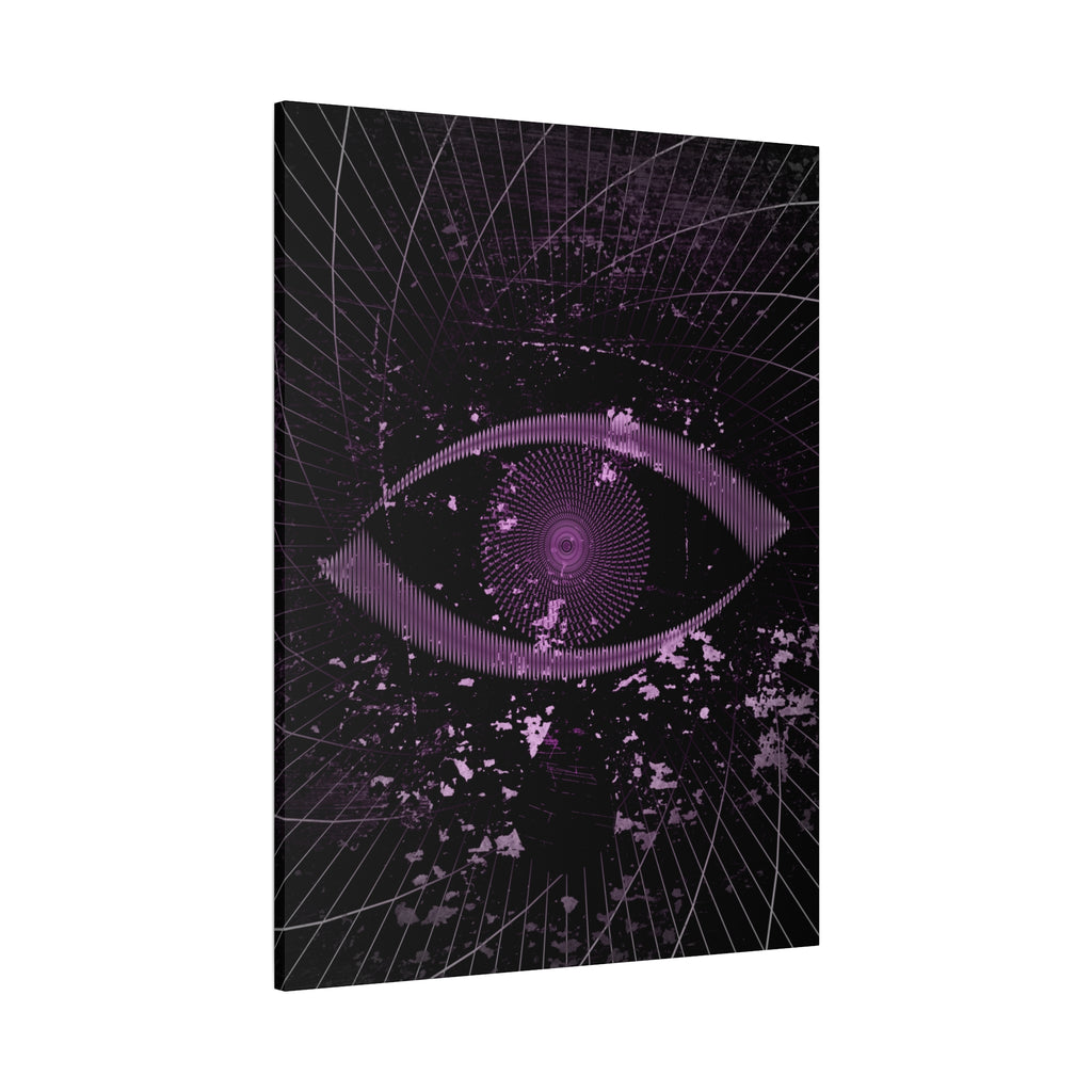 Eye of the Lost Cosmic Canvas Art - Mystical Third-Eye Galaxy Decor