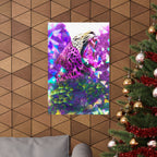 Trippy Cheetah Matte Poster Print