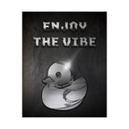 Enjoy the Vibe Poster - Aesthetic Typography Art Print