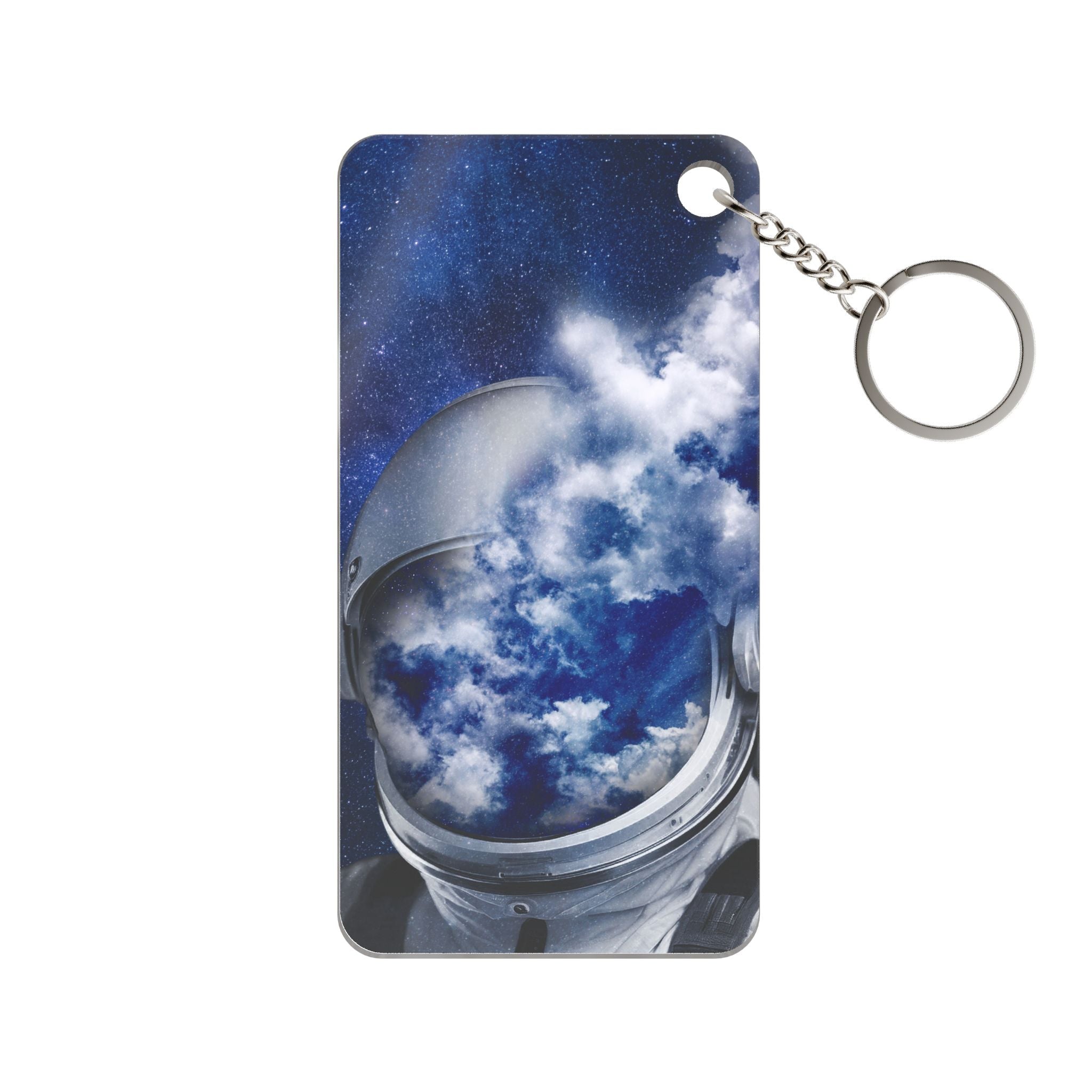Astronaut in the Clouds Keychain - Dreamy Space Acrylic Charm