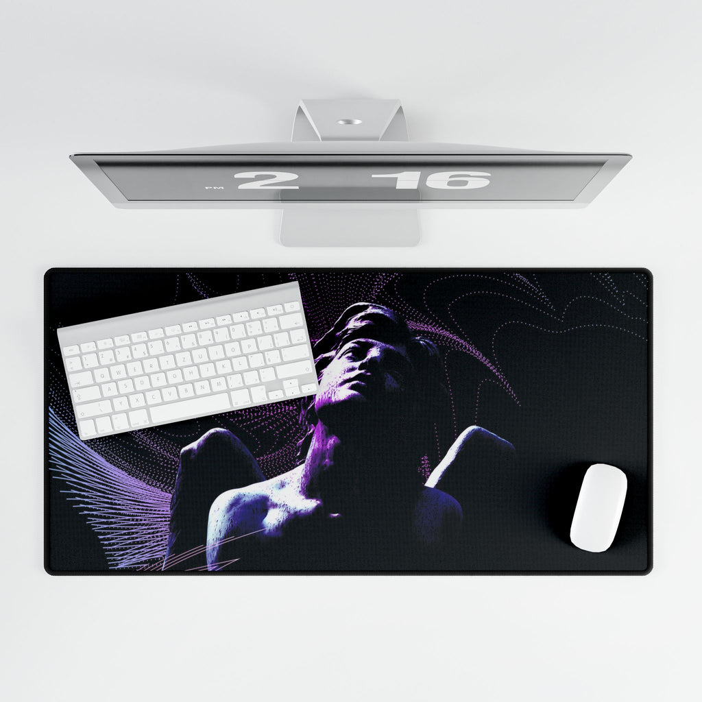 Skybound Desk Mat - Surreal Floating Island Dreamscape Mouse Pad