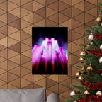 The City of Lights Matte Poster Print