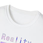Reality Is Glitched Graphic Tee - Grunge Glitch Aesthetic Shirt