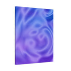 Liquid Metal Mist Pink Canvas Wall Art - Modern Textured Abstract Decor