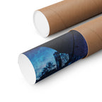 Quiet Storm Poster - Galaxy's Edge Umbrella Surreal Art Print