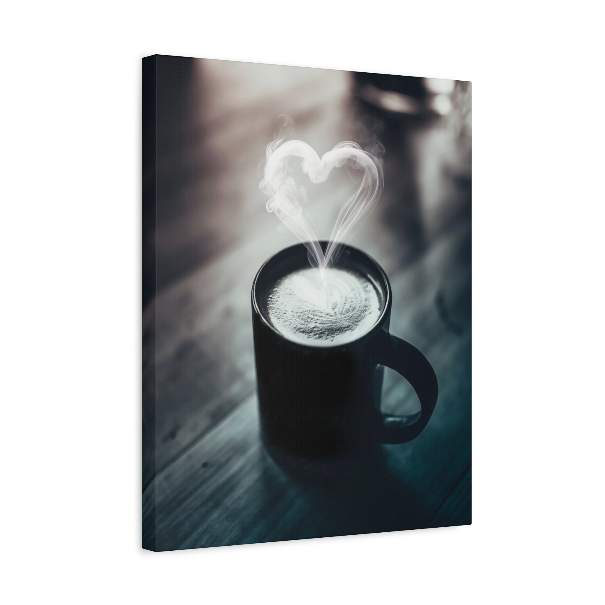 Coffee Love Canvas Wall Art - Aesthetic Kitchen Cafe Decor