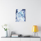 Blue Sky Dragon Canvas Wall Art - Celestial Fantasy Decor