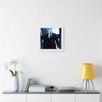 Statue Man Framed Vertical Poster | Premium Matte Art for Home or Office | Perfect Gift for Art Lovers | Modern Design