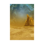 Desert Graveyard Poster - Dark Landscape Art Print