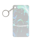 Grunge Space Man Keychain - Splatter Astronaut Acrylic Charm