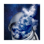 Astronaut in the Clouds Poster - Dreamy Space Art Print