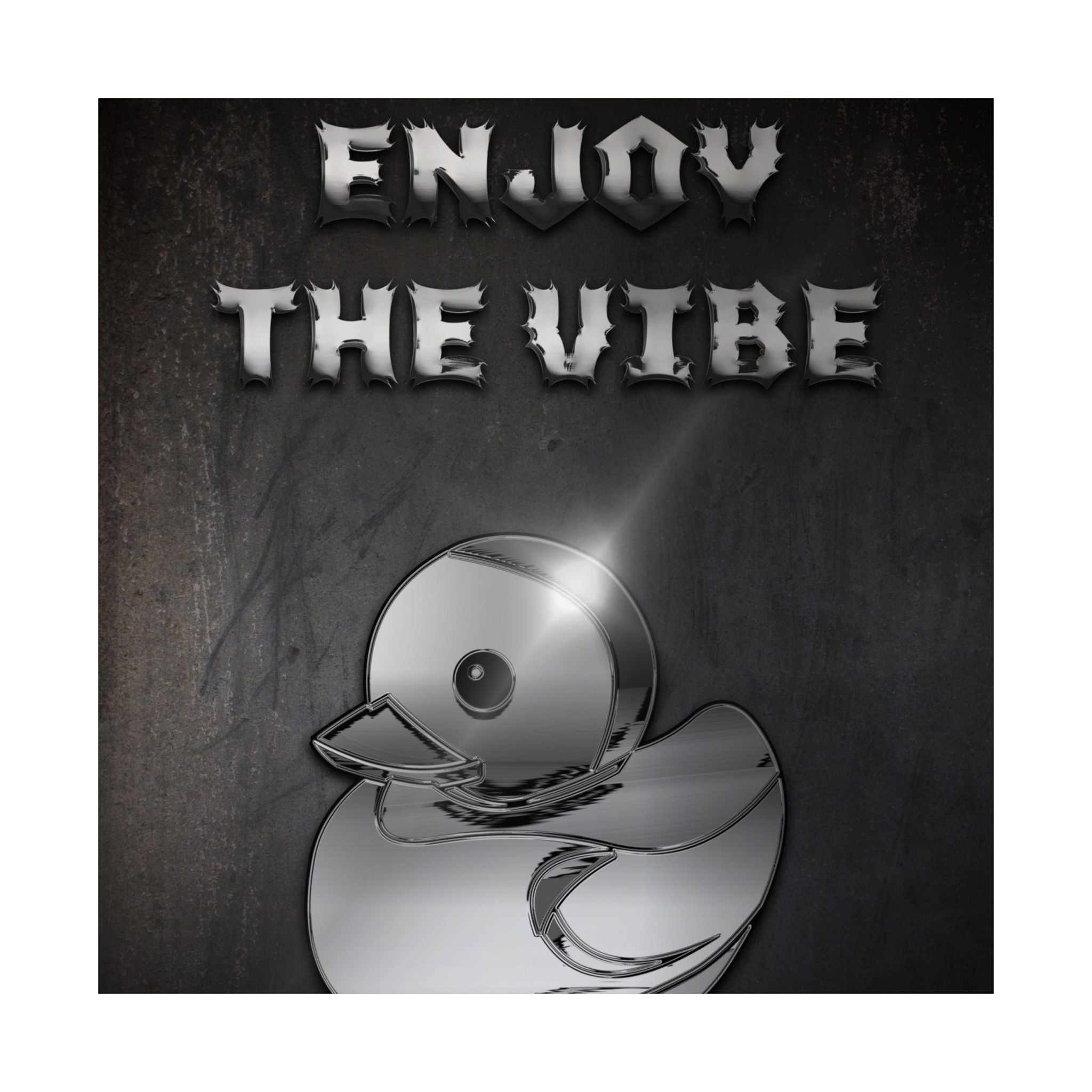 Enjoy the Vibe Poster - Aesthetic Typography Art Print