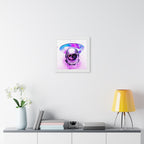 Astronaut Skeleton Skull Poster - Cosmic Space Skull Art