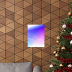 Starfield Space Galaxy Poster - Cosmic Purple Art Print