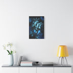 Galaxy Heart Canvas Wall Art - Cosmic Anatomical Space Love Decor