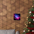Light Nebula Poster Print - Cosmic Cloud Space Art