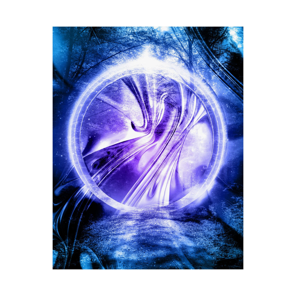 Lost Forest Magic Portal Poster - Special Edition Fantasy Art Print