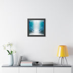 Lost Lovers Framed Poster - Couple Surreal Landscape Wall Art