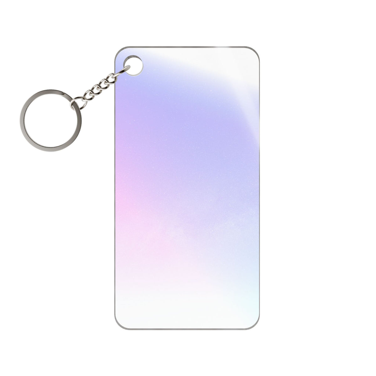 Starfield Space Galaxy Keychain - Cosmic Purple Acrylic Charm