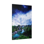 Enchanted Landscape Canvas Wall Art - Fantasy Forest Decor