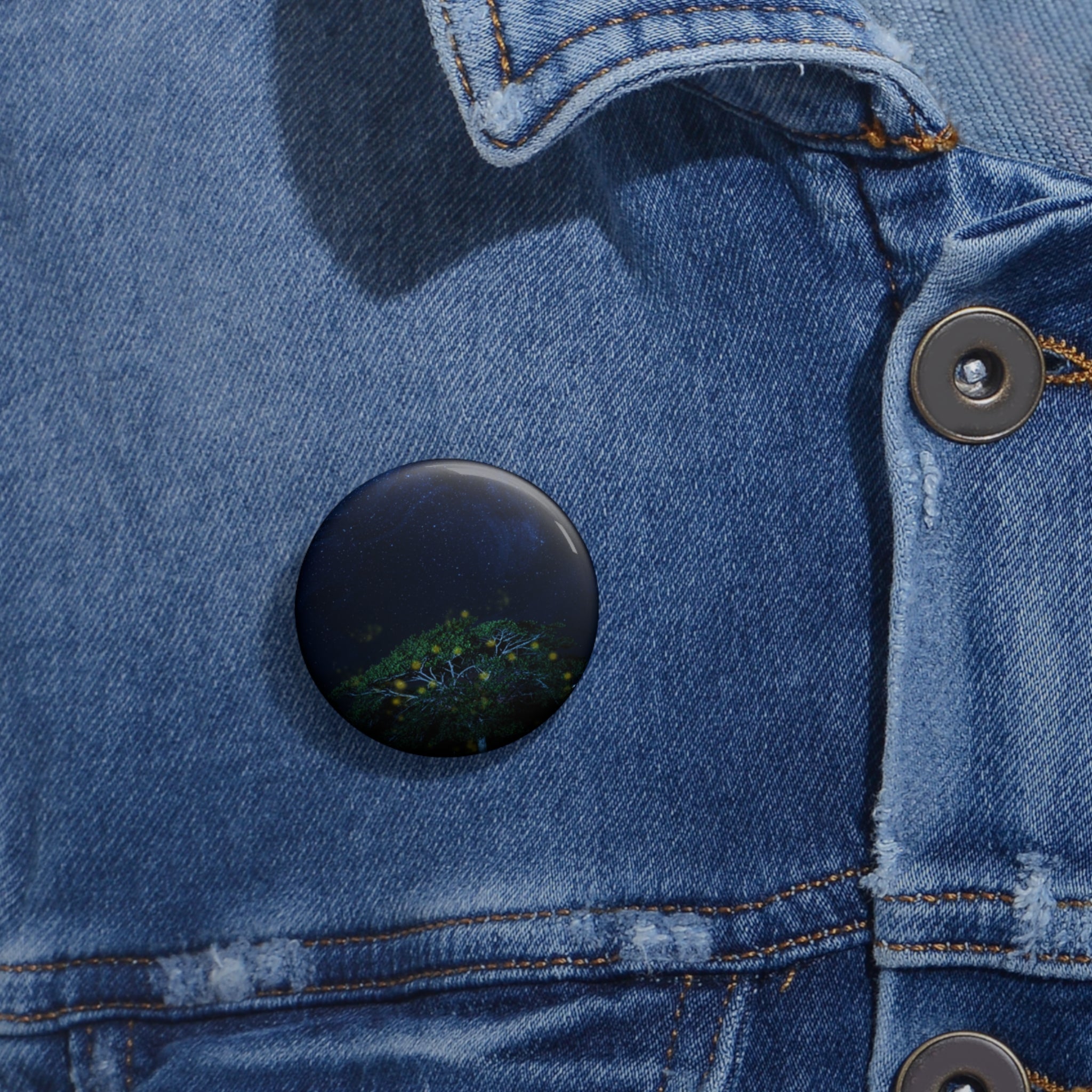 The Great Fairy Tree Fantasy Art Pin