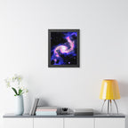 Star Formation Framed Vertical Poster - Stunning Galaxy Art for Home Decor