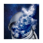 Astronaut in the Clouds Poster - Dreamy Space Art Print