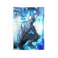 Robot Man Tapestry - Cyberpunk Android Wall Hanging