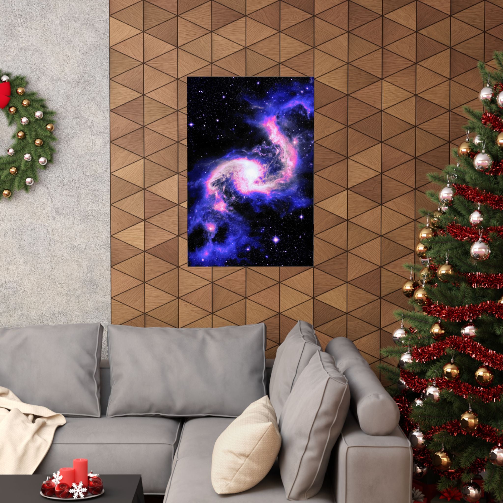 Star Formation Matte Vertical Poster | Stunning Cosmic Art for Home Decor | Galaxy Wall Art for Astronomy Lovers