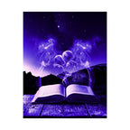 Magic Book Love Spell Poster Print - Witchy Fantasy Art