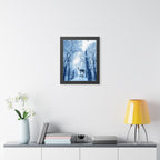 Cosmic Winter Deer Poster - Ethereal Snow Forest Art Print